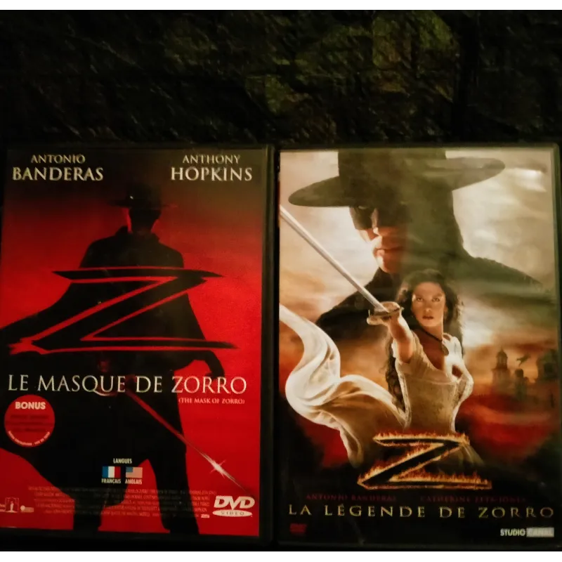 Le masque de Zorro + La légende de Zorro - Pack 2 Films DVD Banderas