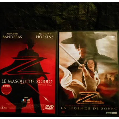 Le masque de Zorro + La légende de Zorro - Pack 2 Films DVD Banderas