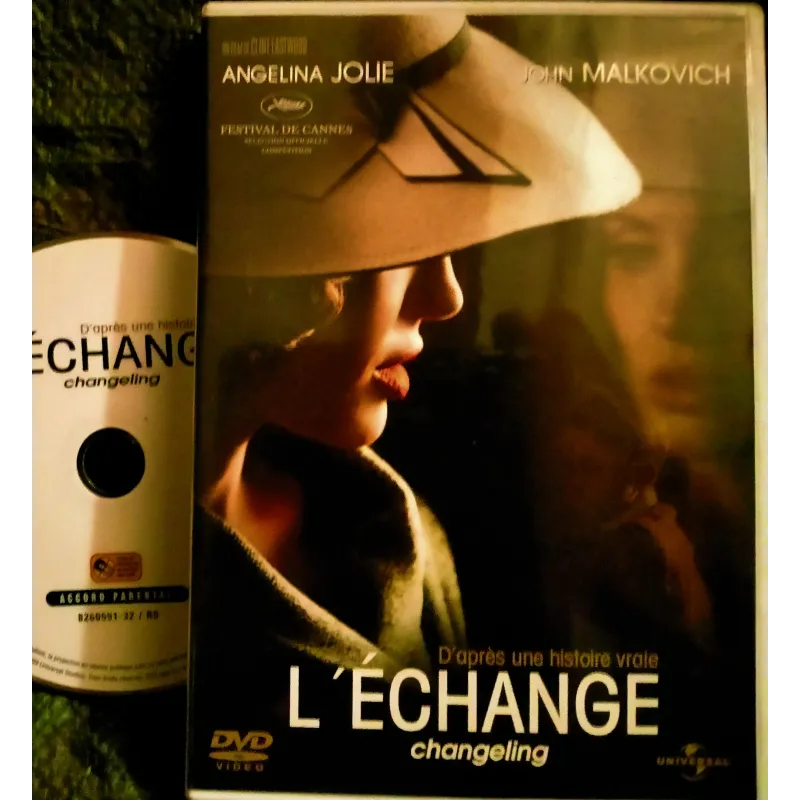 L'échange - Eastwood - Jolie - Malkovich Film DVD 2008
