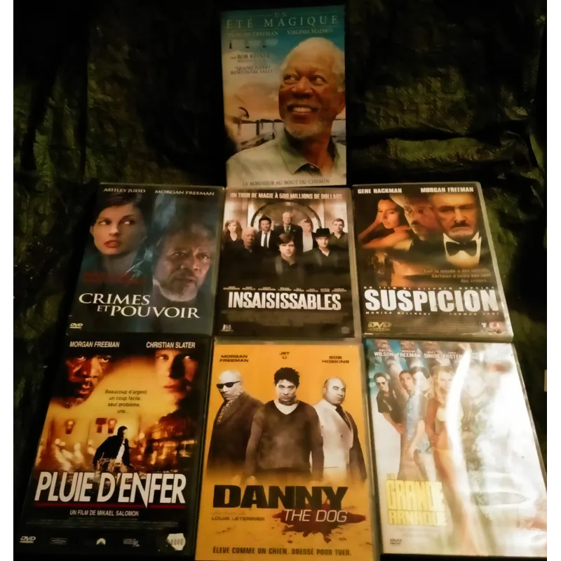 Morgan Freeman Pack 7 Films DVD
