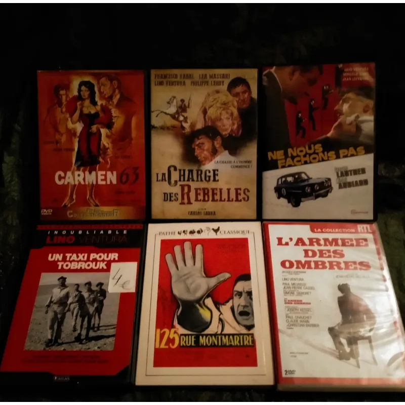 Lino Ventura Pack 6 Films DVD