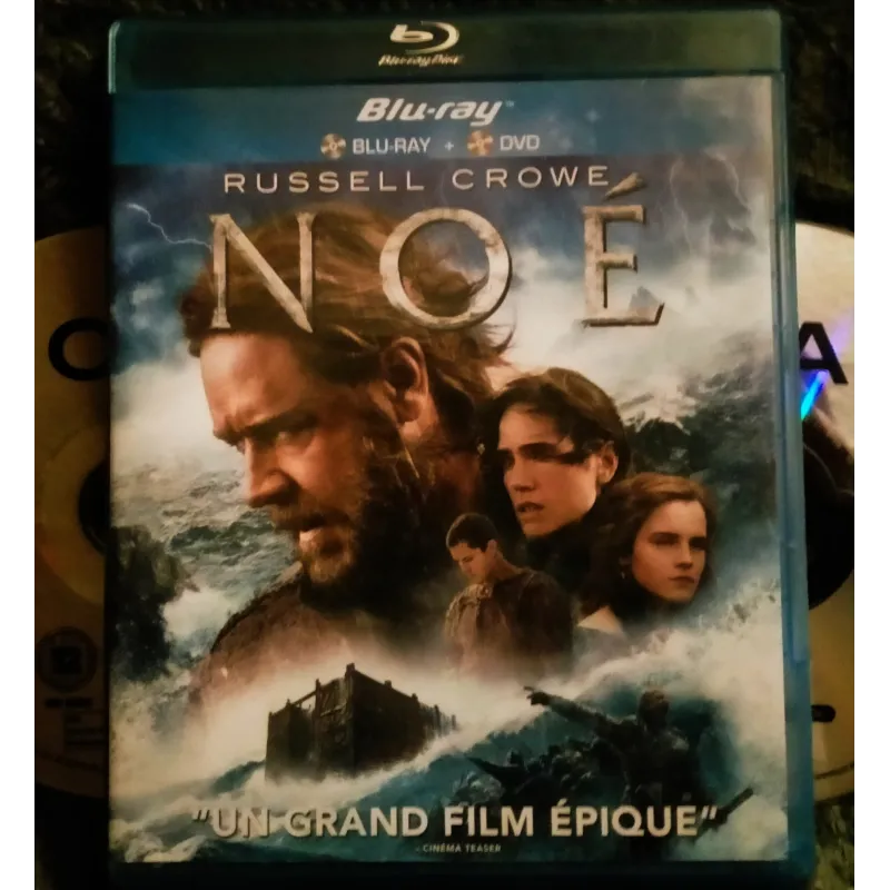 Noé - Aronofsky - Crowe - Connelly - Hopkins - Watson  Film Blu-ray 2014