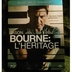 Jason Bourne l'héritage - Gilroy - Renner - Norton Film Coffret Steelbook blu-ray + DVD 2012