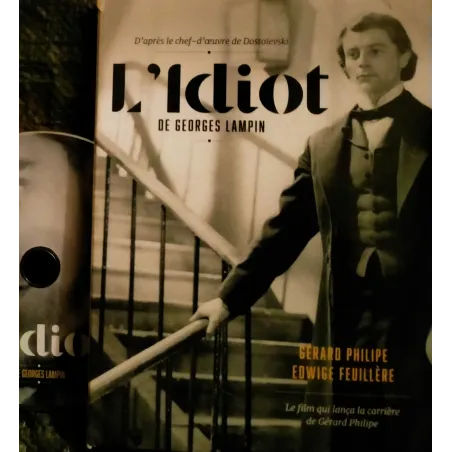 L'idiot - Georges Lampin - Gérard Philipe - Dostoïevski Film Coffret 1 DVD 1946