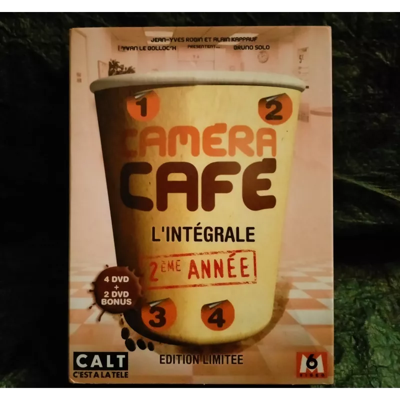 Caméra Café 2ème saison Coffret 6 DVD Bruno Solo - Yvan Le Bolloc'h