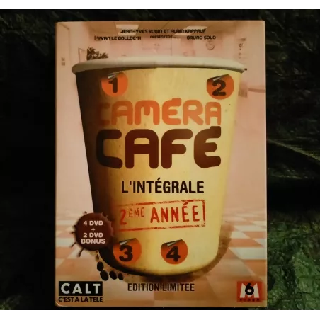 Caméra Café 2ème saison Coffret 6 DVD Bruno Solo - Yvan Le Bolloc'h