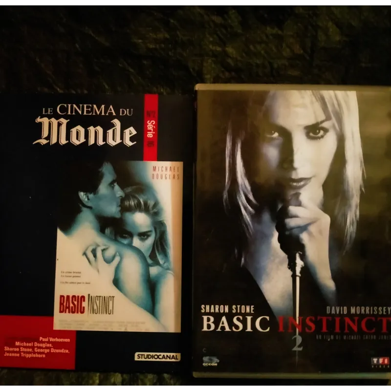 Basic Instinct 1 et 2 - Pack 2 Films DVD Verhoeven - Douglas - Stone