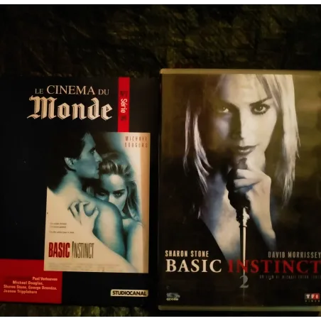 Basic Instinct 1 et 2 - Pack 2 Films DVD Verhoeven - Douglas - Stone