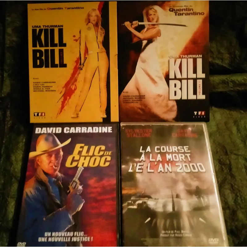 David Carradine Pack 4 Films 6 DVD