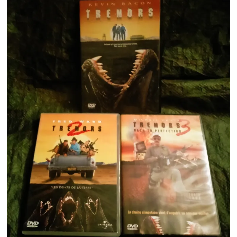 Tremors Pack 3 Films DVD Bacon