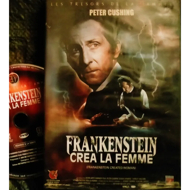 Frankenstein créa la femme - Fisher Cushing Film DVD VF 1967