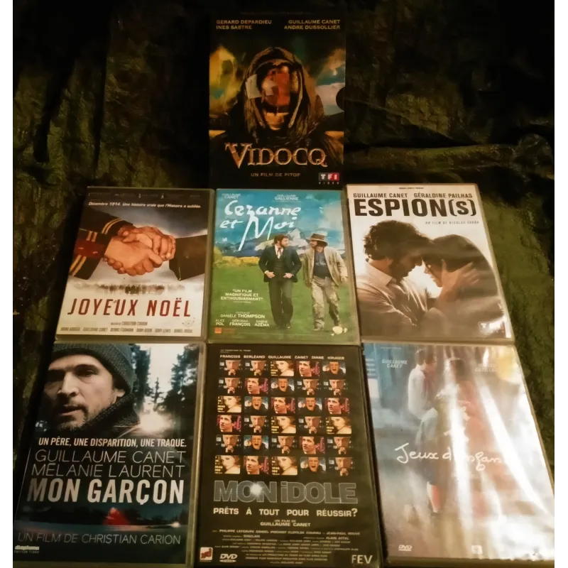 Guillaume Canet Pack 7 Films DVD
