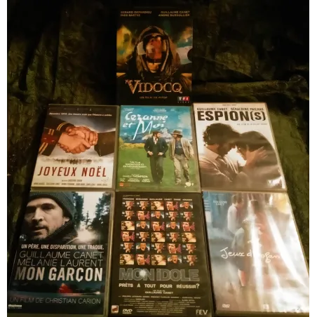 Guillaume Canet Pack 7 Films DVD