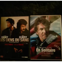François Cluzet Pack 2 Films DVD En solitaire Les liens du sang