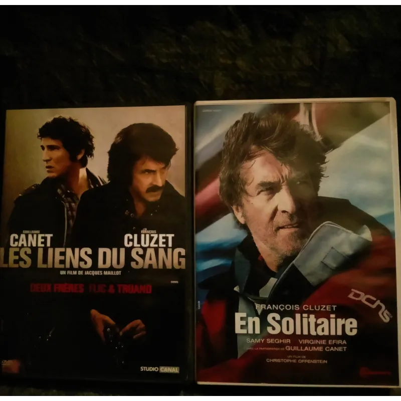 François Cluzet Pack 2 Films DVD En solitaire Les liens du sang