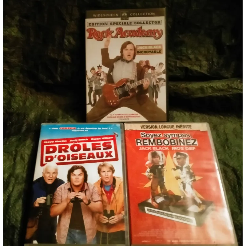 Jack Black Pack 3 Films DVD