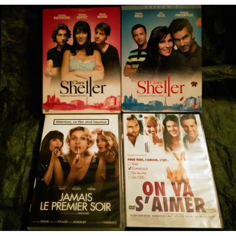 Pack 8 DVD Mélanie Doutey