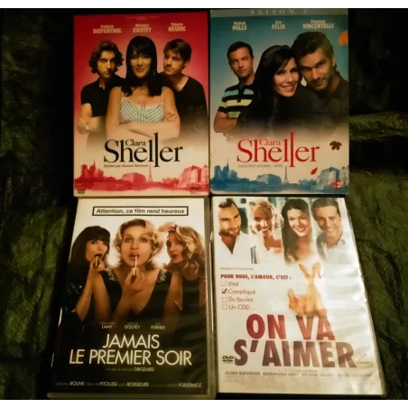 Pack 8 DVD Mélanie Doutey