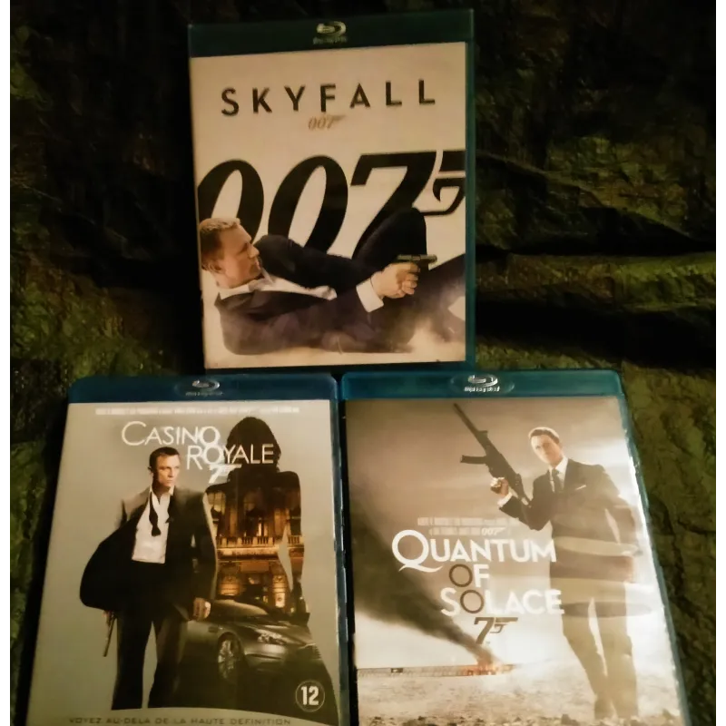 James Bond Pack 3 Films Blu-ray Daniel Craig