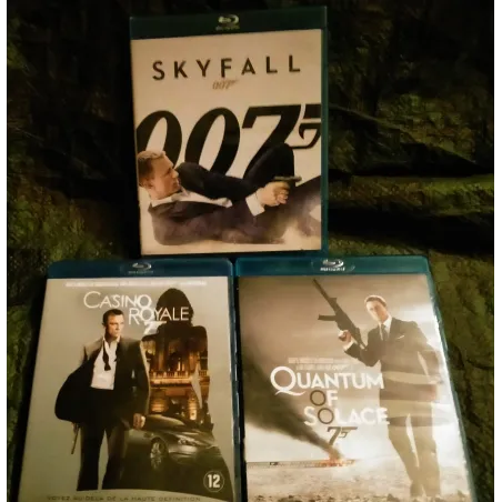 James Bond Pack 3 Films Blu-ray Daniel Craig