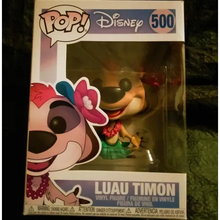 Figurine Pop Disney Luau Timon Le roi lion Numéro 500