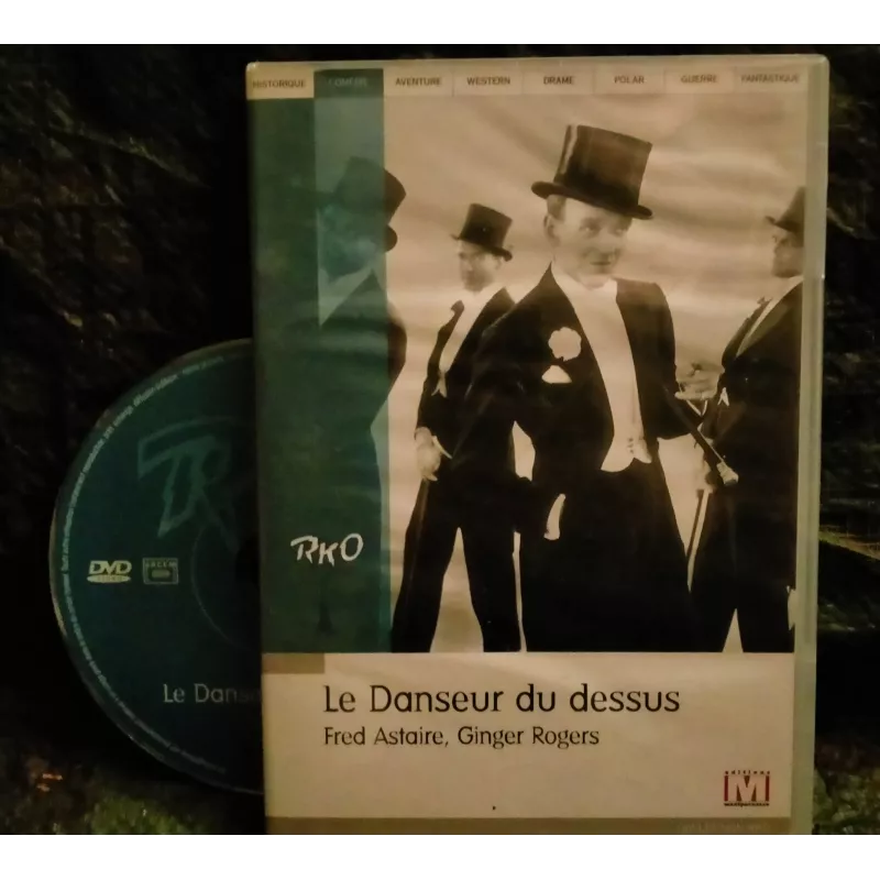 Le danseur du dessus - Mark Sandrich - Fred Astaire - Ginger Rogers Film DVD 1935