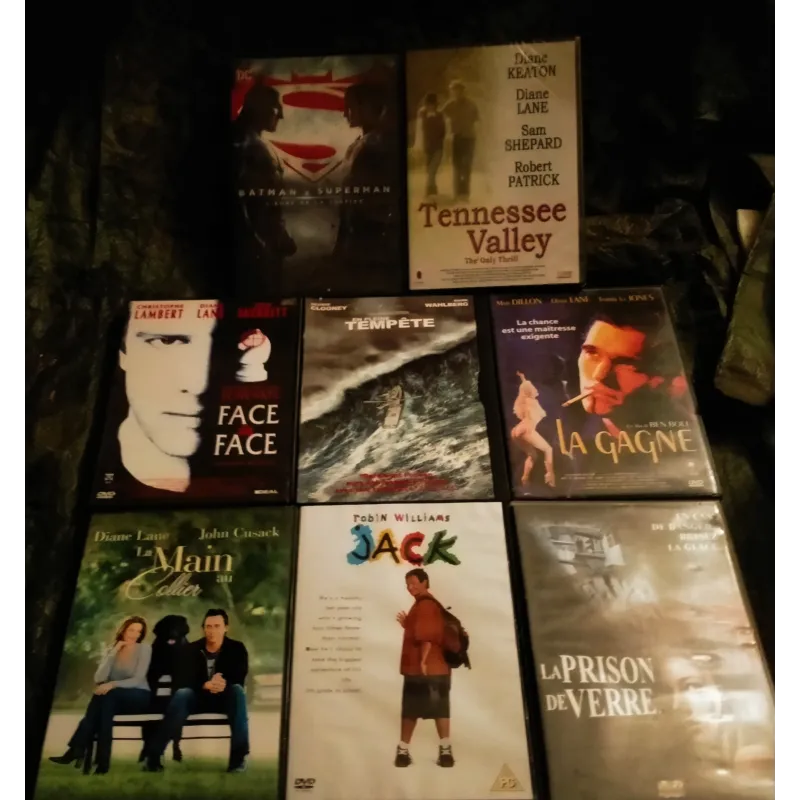 Diane Lane Pack 8 Films DVD