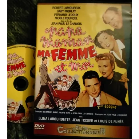 Papa, maman, ma femme et moi - Le Chanois - Lamoureux - de Funès Film DVD 1956