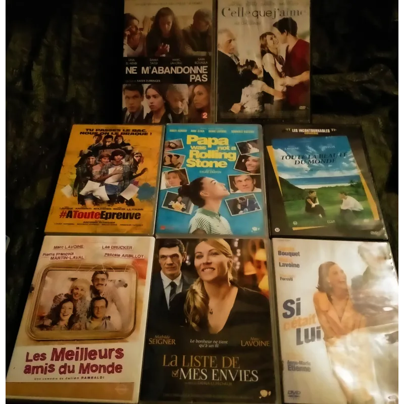 Marc Lavoine Pack 8 Films DVD