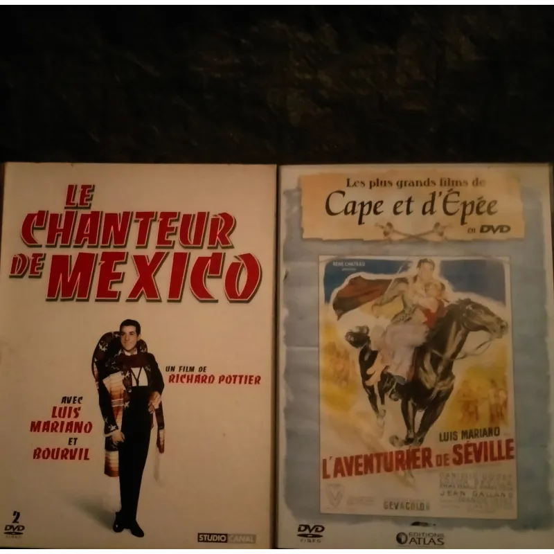 Luis Mariano Pack 2 Films DVD