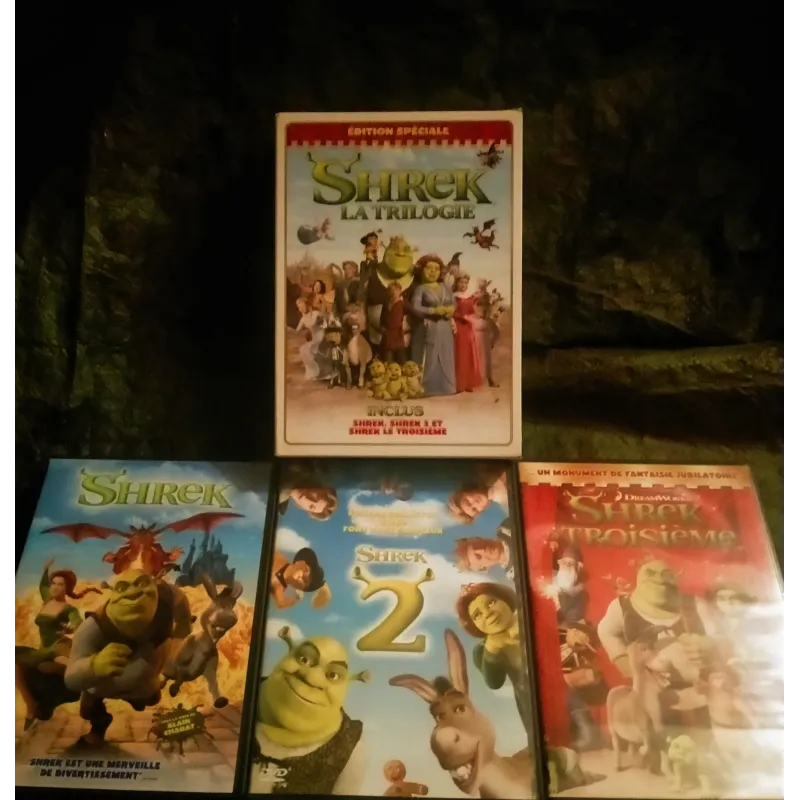 Shrek coffret 3 Films 4 DVD Animation