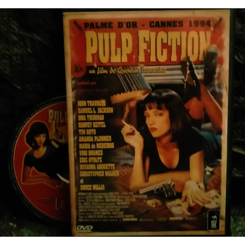DVD Pulp Fiction - Tarantino Travolta - L. Jackson Willis Thurman Film 1994