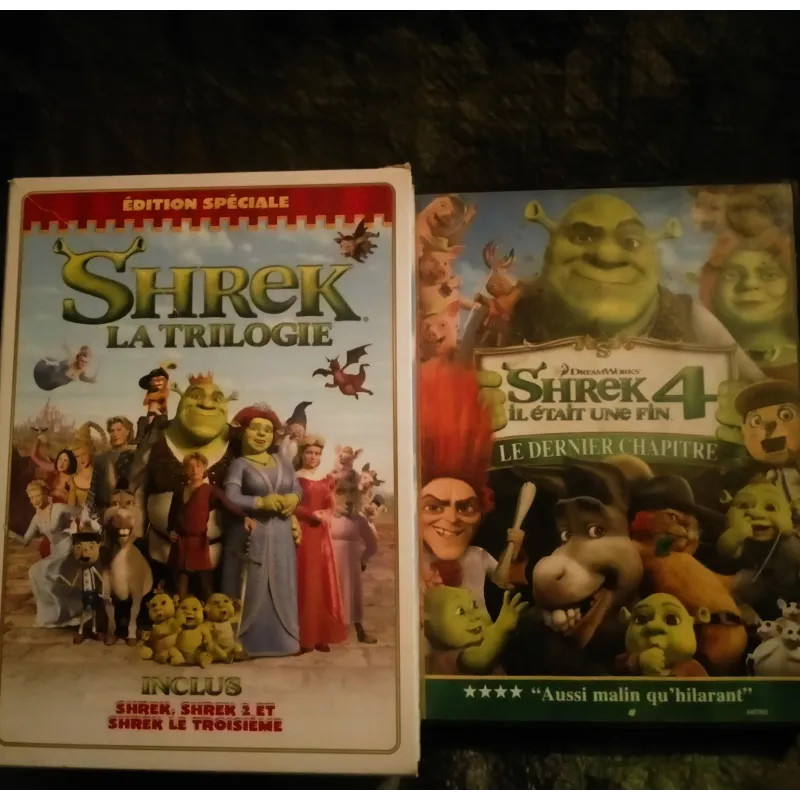 Shrek Pack 4 Films 5 DVD Animation