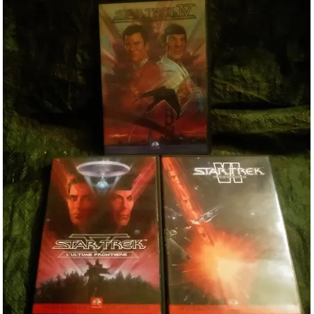 Star Trek Pack 3 Films DVD