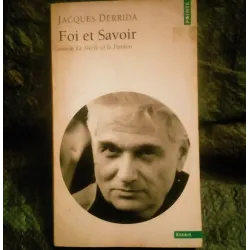 Foi et savoir - Jacques Derrida  Livre