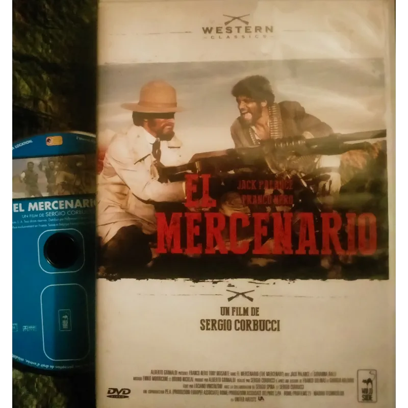 El Mercenario - Corbucci - Franco Nero - Palance Film DVD 1968