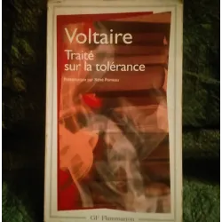 Traité sur la Tolérance - Voltaire  Livre