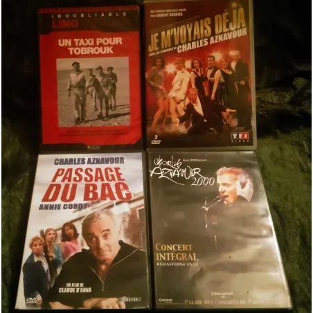 Charles Aznavour Pack 4 Films DVD