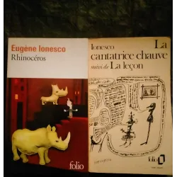 Eugène Ionesco Pack 2 Livres