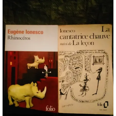 Eugène Ionesco Pack 2 Livres