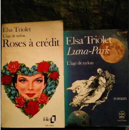 L'âge de nylon - Elsa Triolet Pack 2 Livres