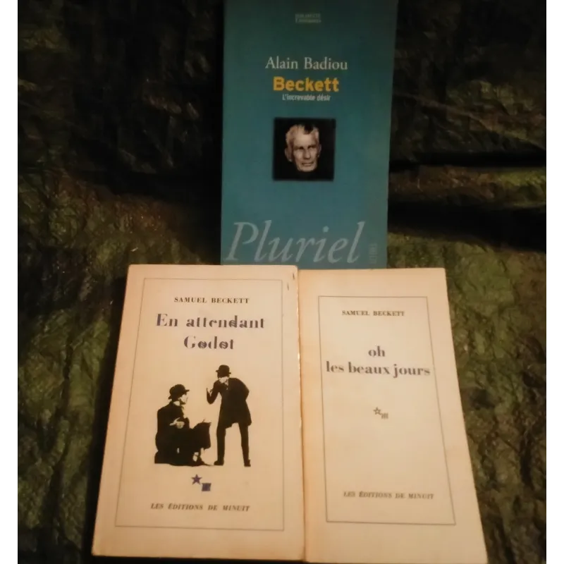 Samuel Beckett Pack 3 Livres