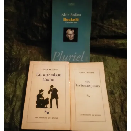 Samuel Beckett Pack 3 Livres