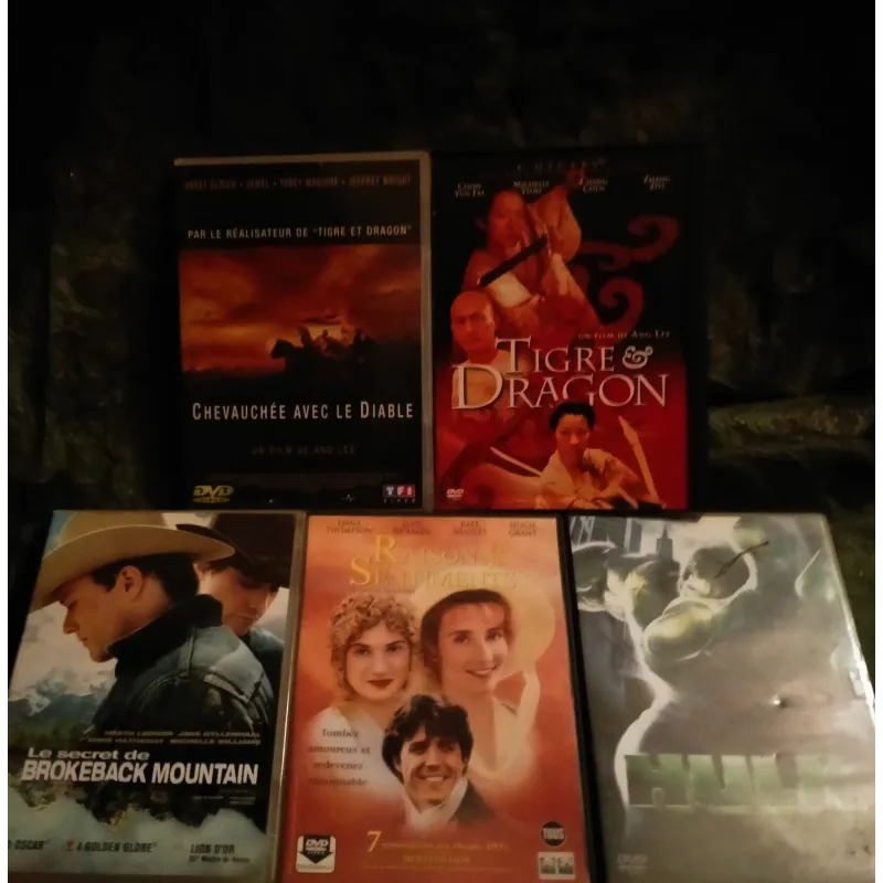 DVD Ang Lee Pack 5 Films