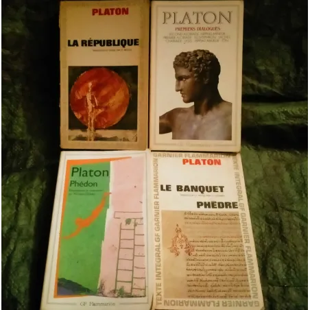 Platon Pack 4 Livres