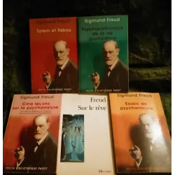 Sigmund Freud Pack 5 Livres