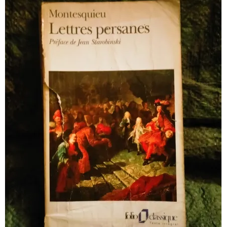Lettres Persanes - Montesquieu Livre