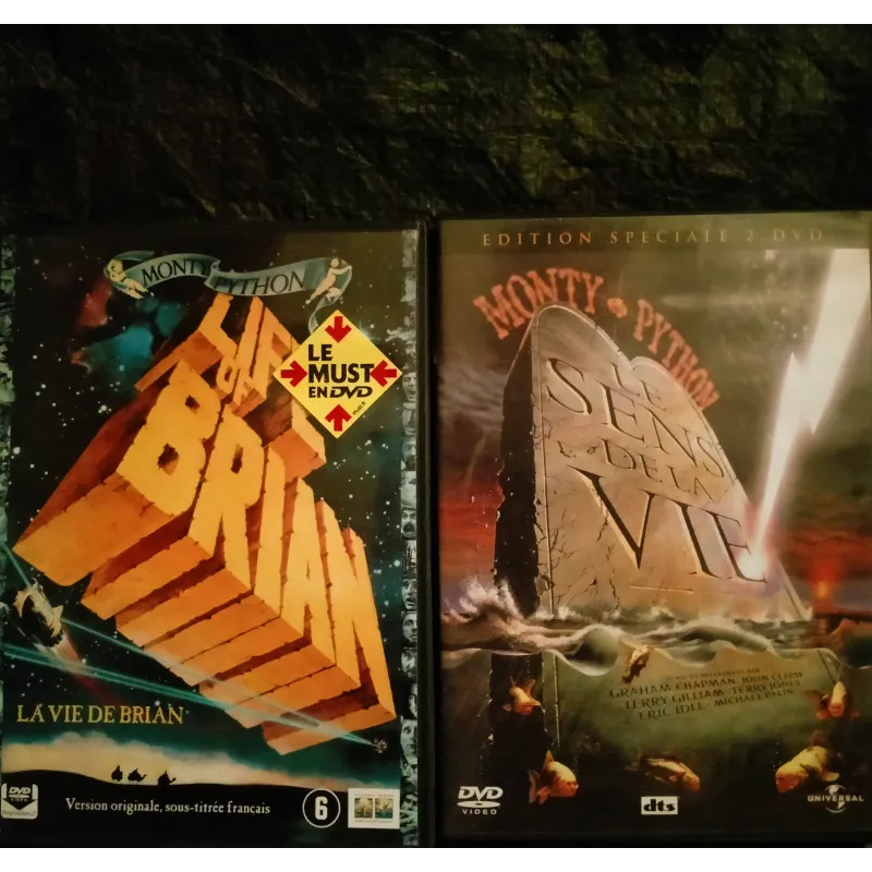 Monty Python Pack 2 Films DVD Cleese - Gilliam