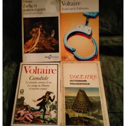 Voltaire Pack 4 Livres