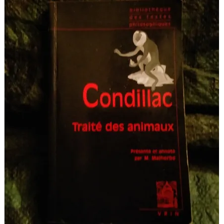 Traité des animaux - Condillac  Livre
